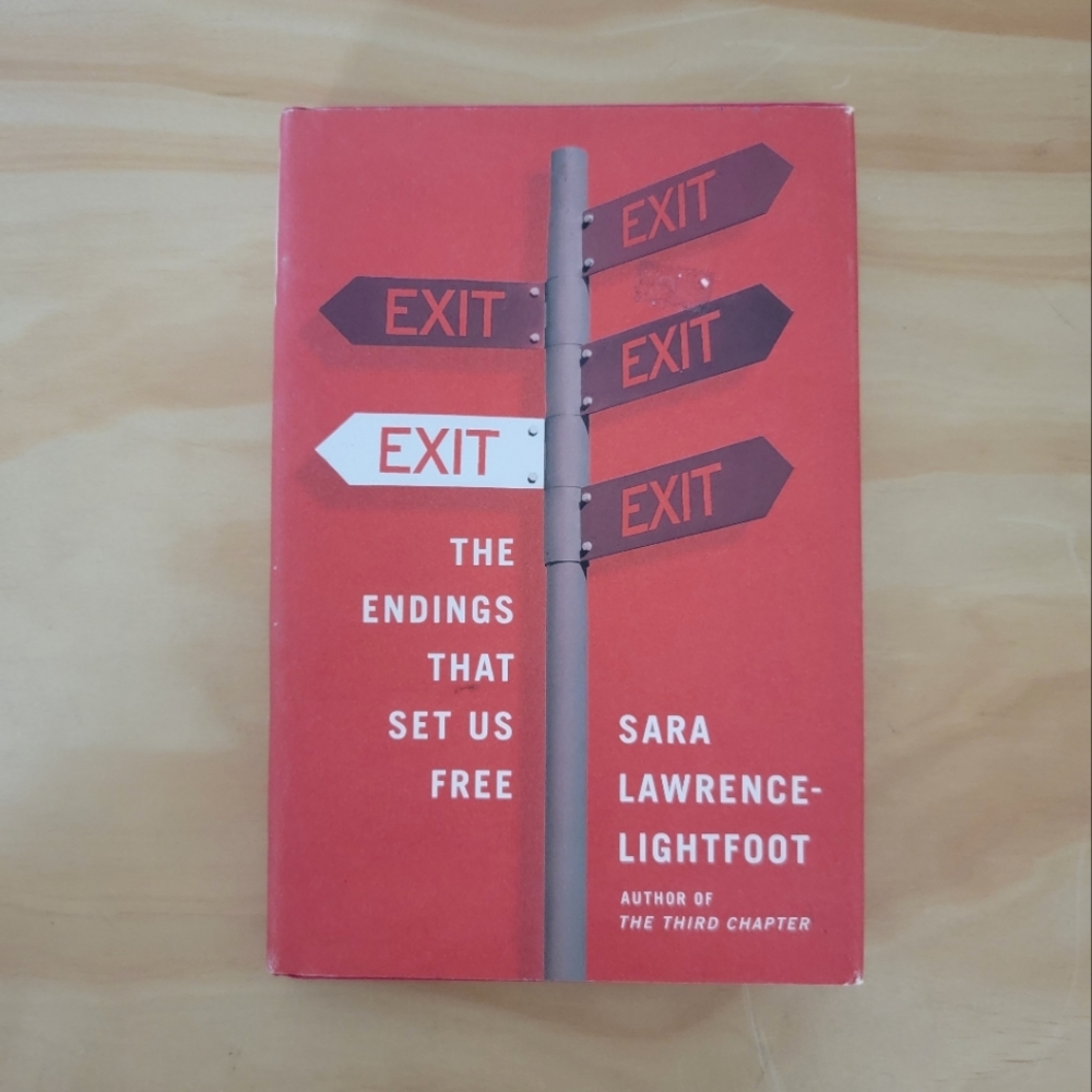 Exit: The Endings That Set Us Free Hardcover Book Self-Help Transformation Psych